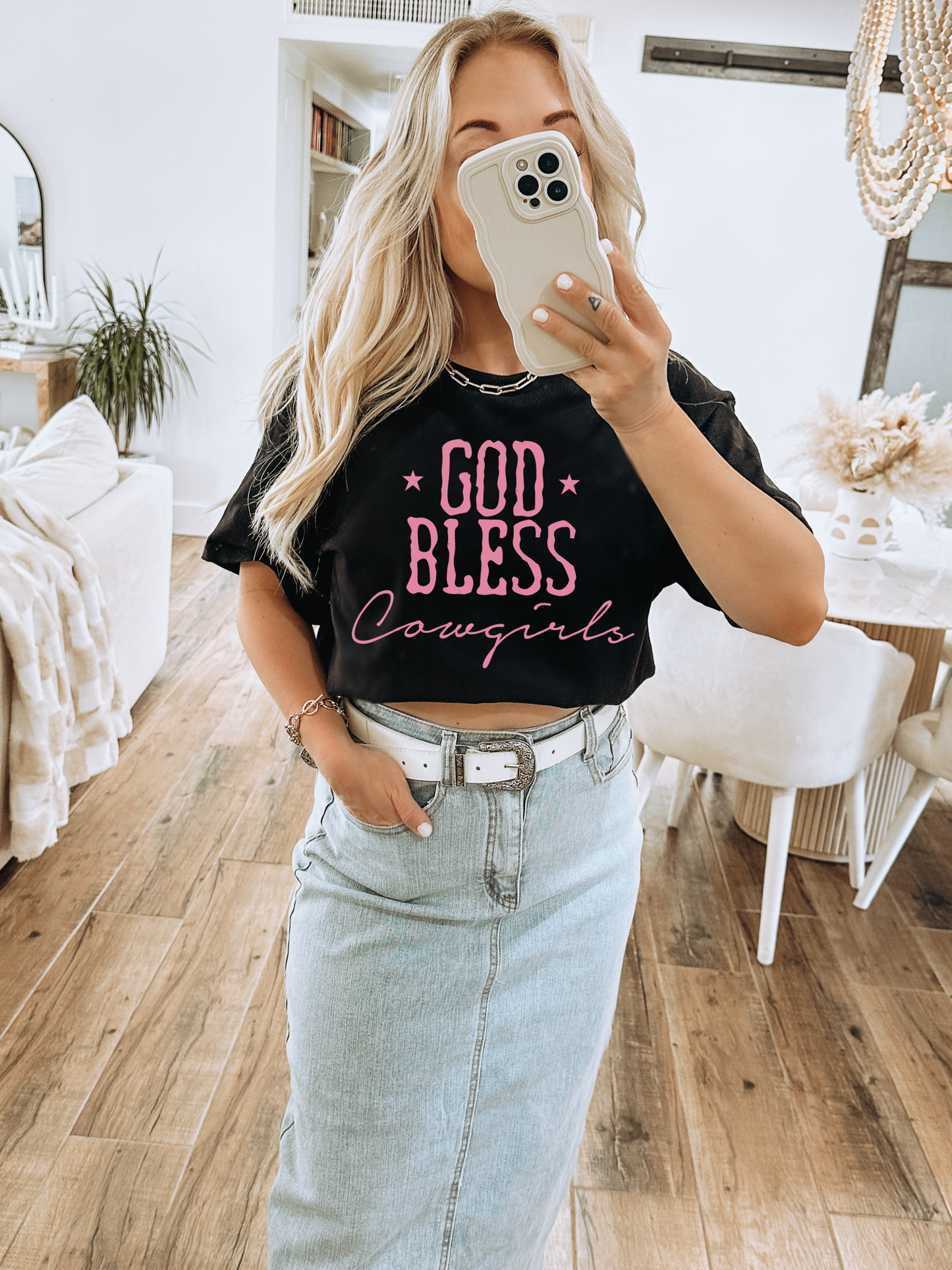 God Bless Cowgirls Shirt