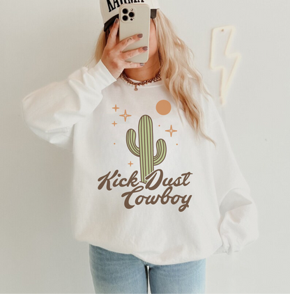 Kick Dust Cowboy Sweatshirt