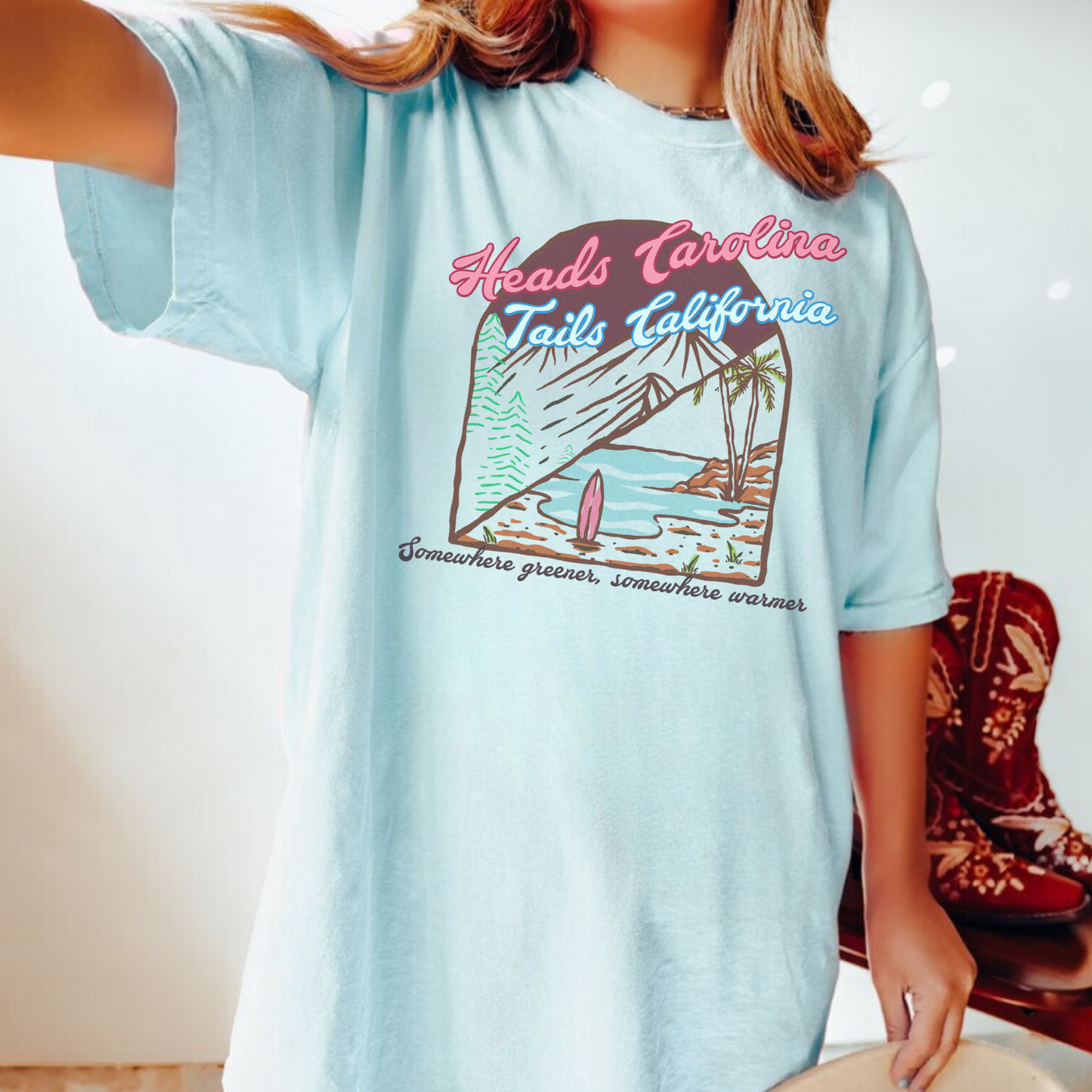 Heads Carolina Tails California Shirt