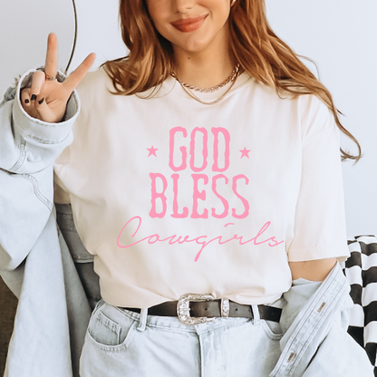 God Bless Cowgirls Shirt