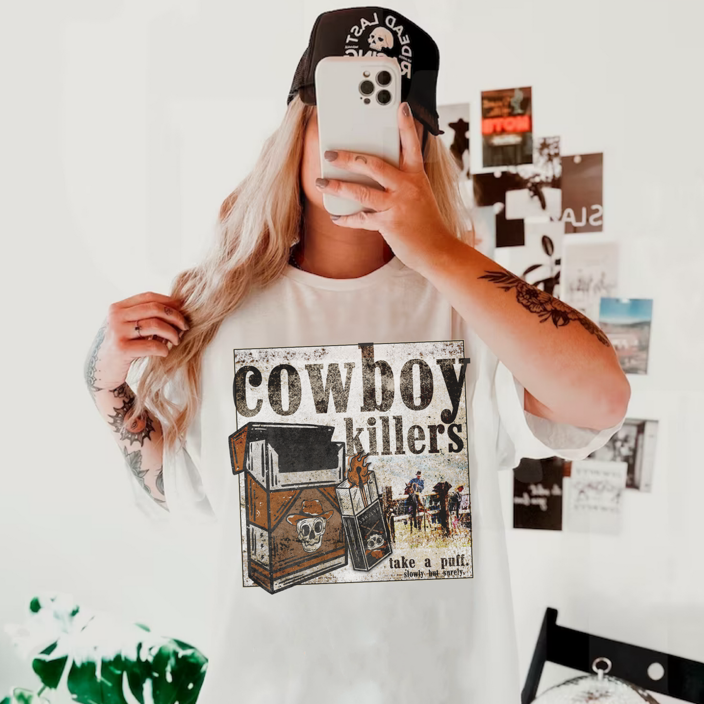 Cowboy Killers Ad Graphic Tee