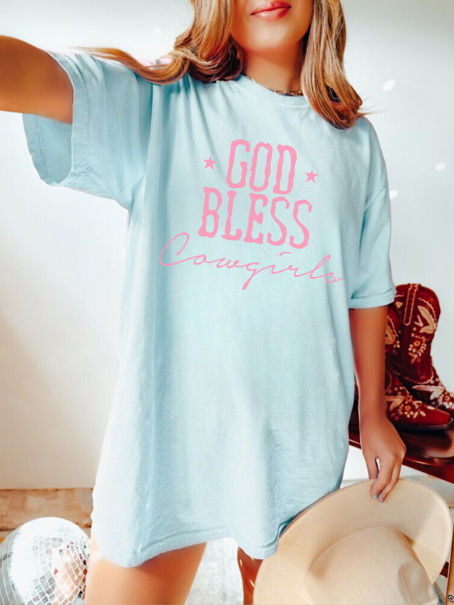 God Bless Cowgirls Shirt