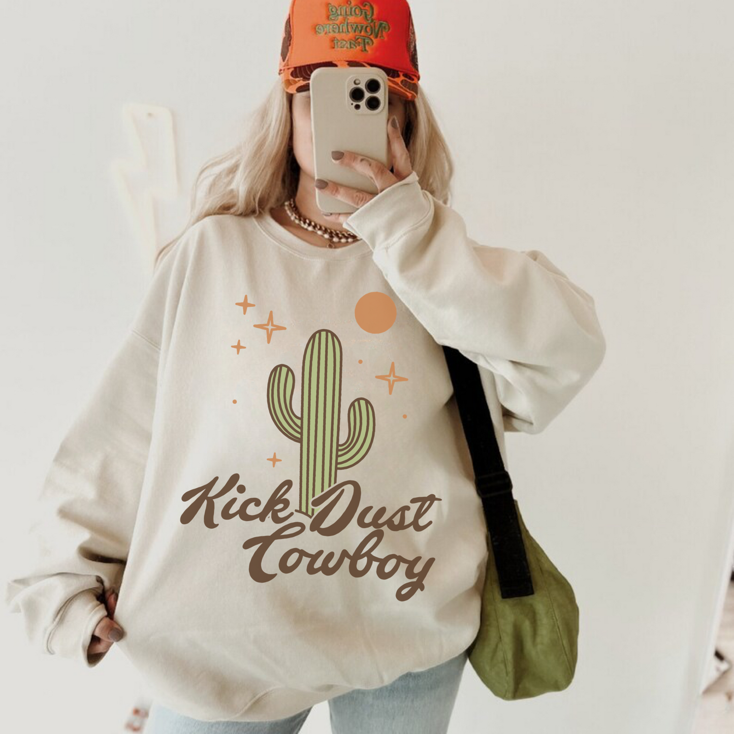 Kick Dust Cowboy Sweatshirt