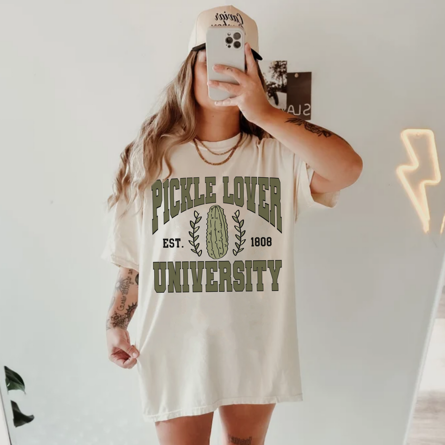 Pickle Lover University Graphic Tee