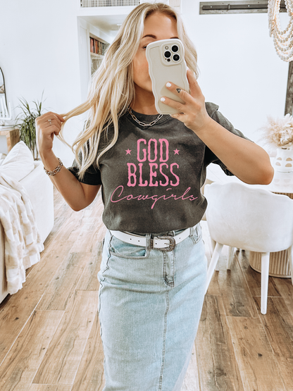 God Bless Cowgirls Shirt