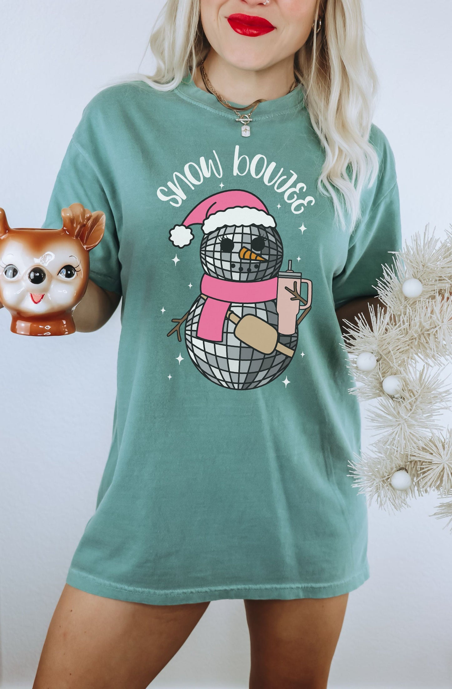 Snow Boujee Shirt, Cute Christmas Shirt, Trendy Christmas Tshirt, Holiday Apparel, Retro Christmas Graphic Tee, Groovy Christmas Shirt, Xmas