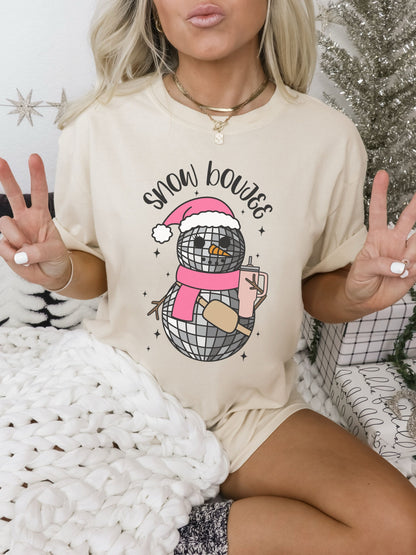 Snow Boujee Shirt, Cute Christmas Shirt, Trendy Christmas Tshirt, Holiday Apparel, Retro Christmas Graphic Tee, Groovy Christmas Shirt, Xmas