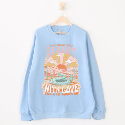 Desert Sweatshirt, Cactus Sweatshirt, Wild West Shirt, Western Cowboy Shirt, Trendy Hoodie, Vintage Rodeo, Snake Sweatshirt, Cowgirl Sweater