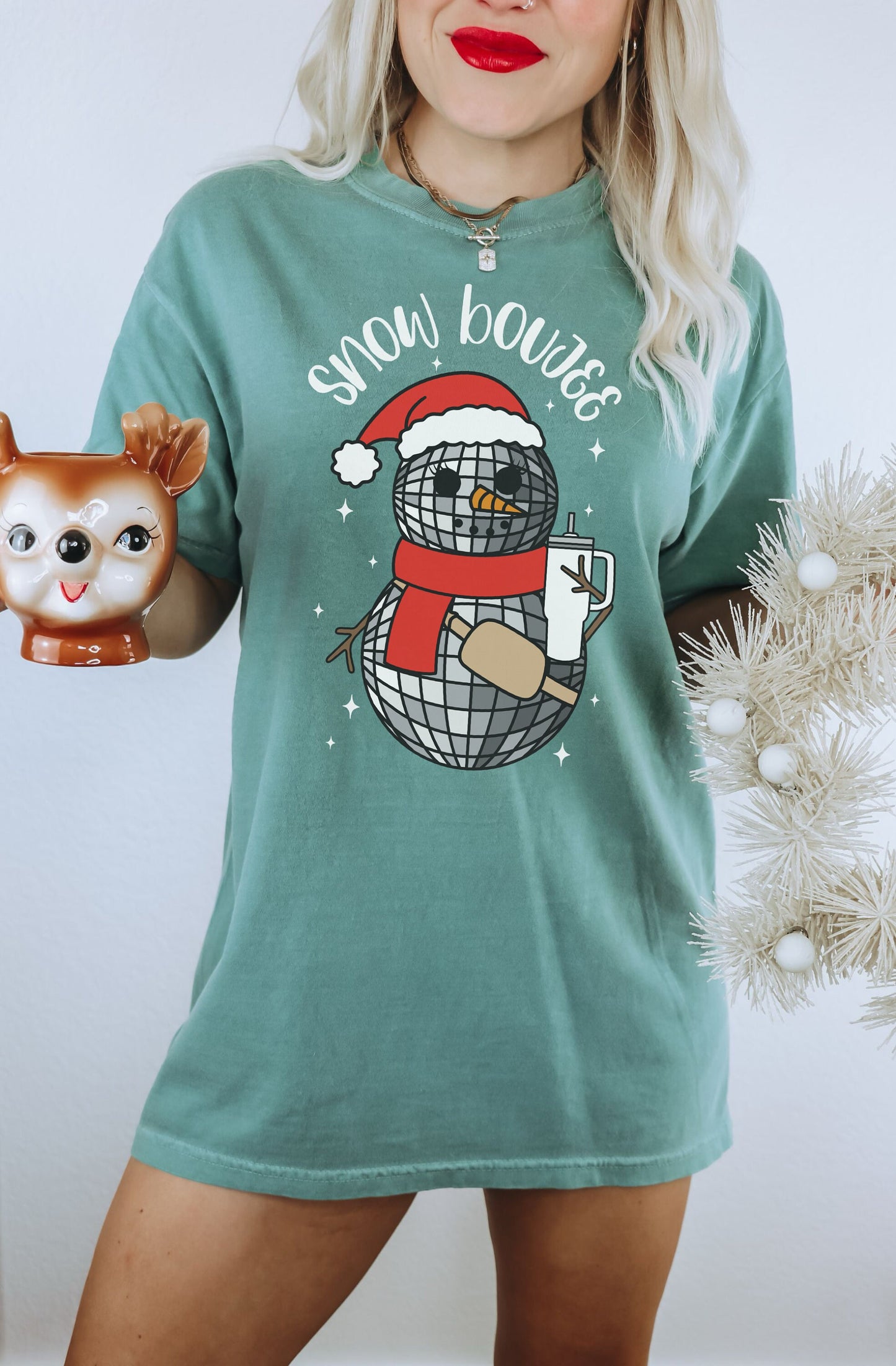 Snow Boujee Shirt, Cute Christmas Shirt, Retro Christmas Tshirt, Matching Christmas Shirt, Holiday Pajamas, Trendy Christmas, Xmas Shirt