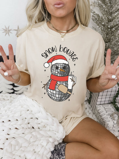 Snow Boujee Shirt, Cute Christmas Shirt, Retro Christmas Tshirt, Matching Christmas Shirt, Holiday Pajamas, Trendy Christmas, Xmas Shirt