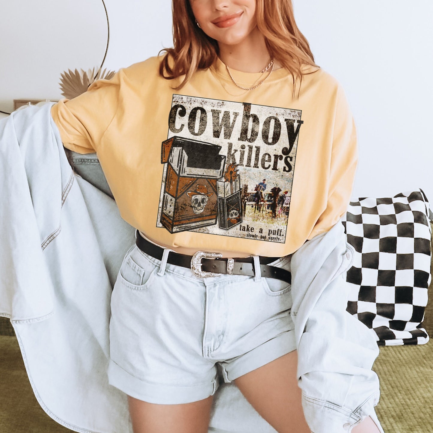 Cowboy Killers Shirt, Vintage Cowboy Shirt, Western Graphic Tee, Cute Western Shirt, Cowgirl Tshirt, Trendy Western, Retro Rodeo Shirt