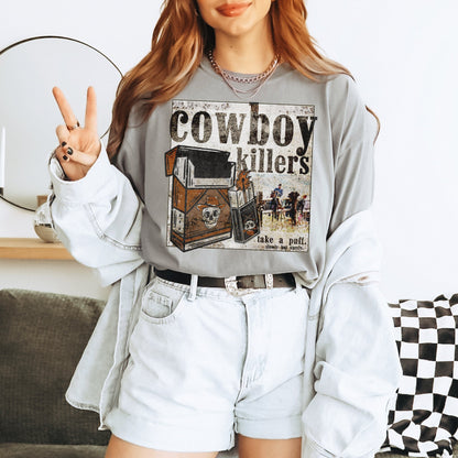 Cowboy Killers Shirt, Vintage Cowboy Shirt, Western Graphic Tee, Cute Western Shirt, Cowgirl Tshirt, Trendy Western, Retro Rodeo Shirt