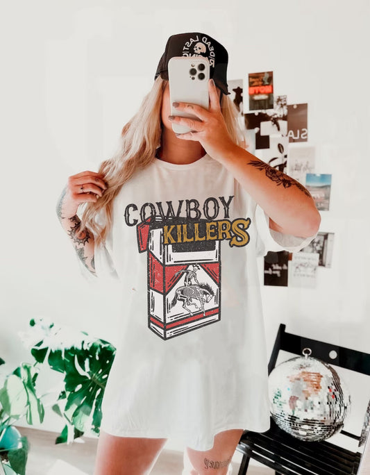 Cowboy Killers Shirt, Western Graphic Tee, Country Music Shirt, Cowgirl Tees, Vintage Cowboy Shirt, Trendy Western Tshirt, Cowgirl Tees