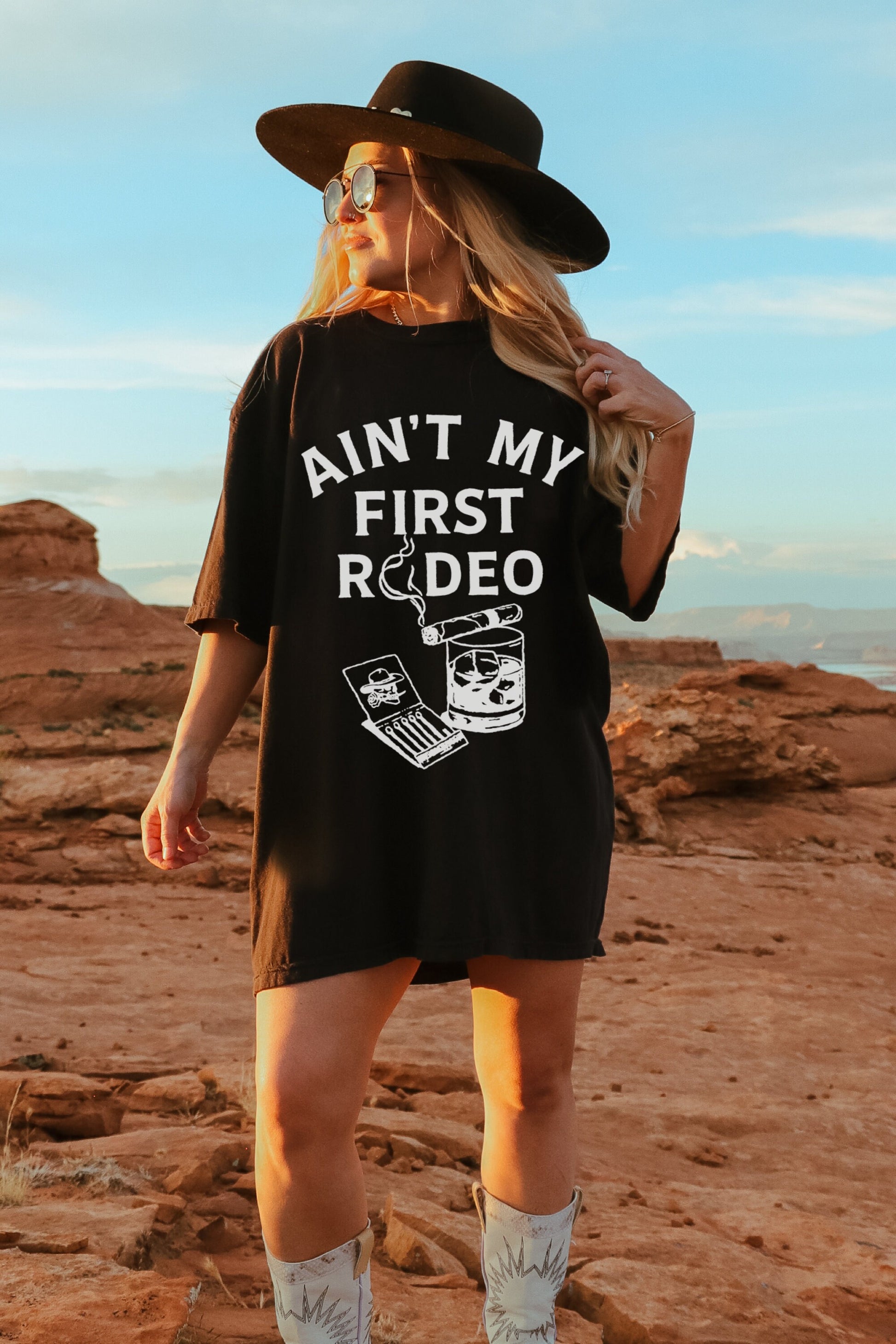 Aint My First Rodeo Shirt, Western Graphic Tees, Country Concert Shirt, Cute Western Shirts, Trendy Western, Cowgirl Rodeo Tee, Cowboy Tee