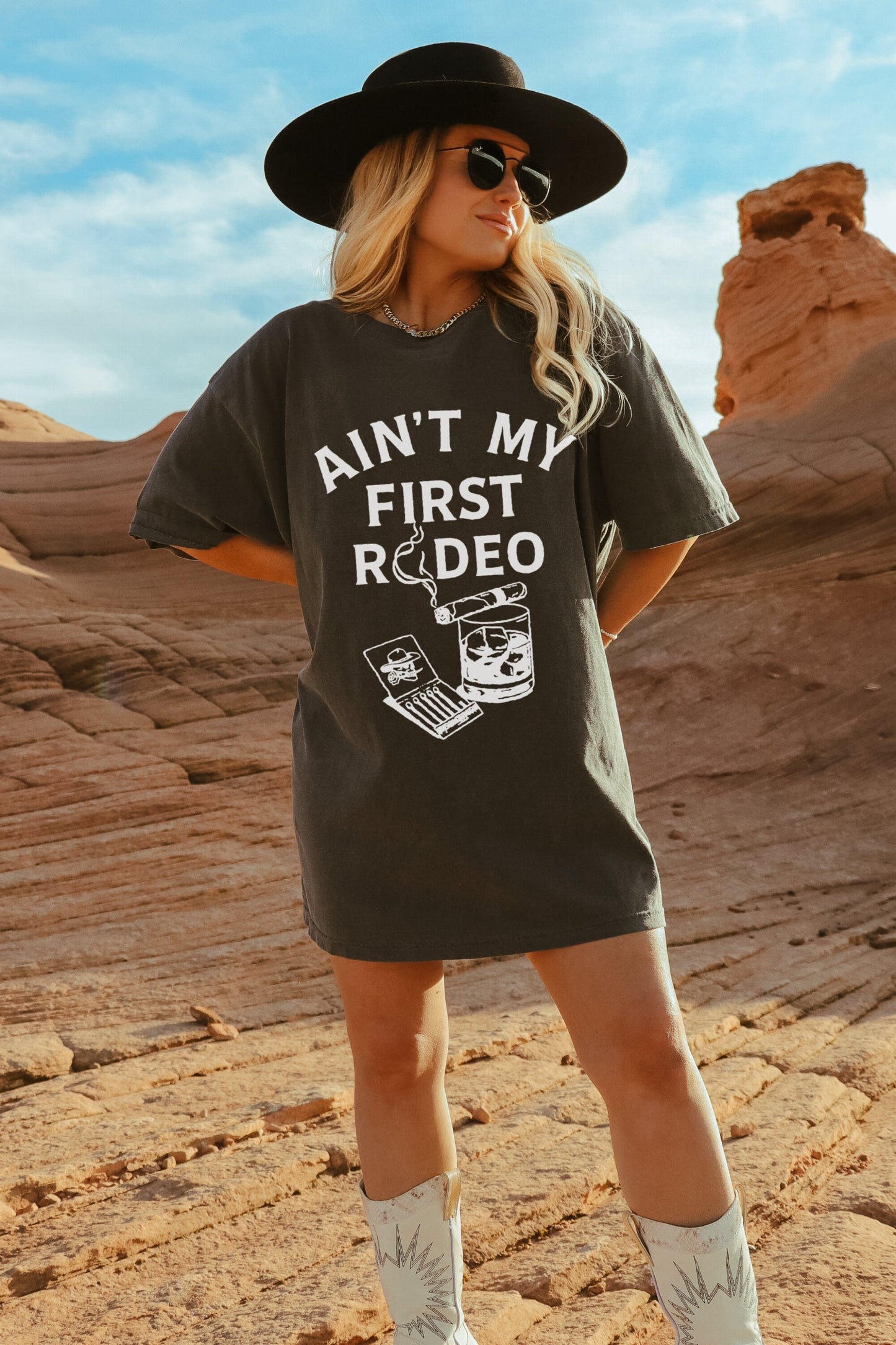 Aint My First Rodeo Shirt, Western Graphic Tees, Country Concert Shirt, Cute Western Shirts, Trendy Western, Cowgirl Rodeo Tee, Cowboy Tee