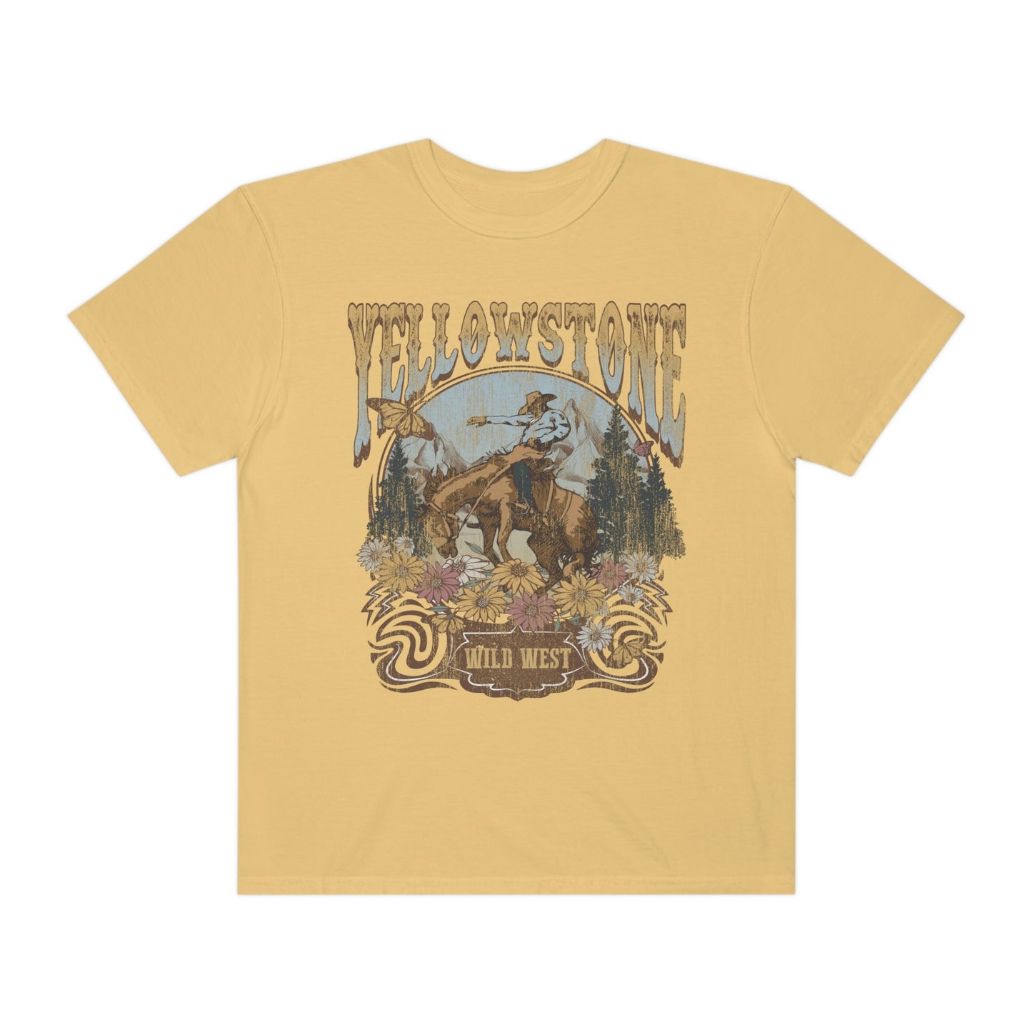 Comfort Colors Yellowstone Wild West Shirt