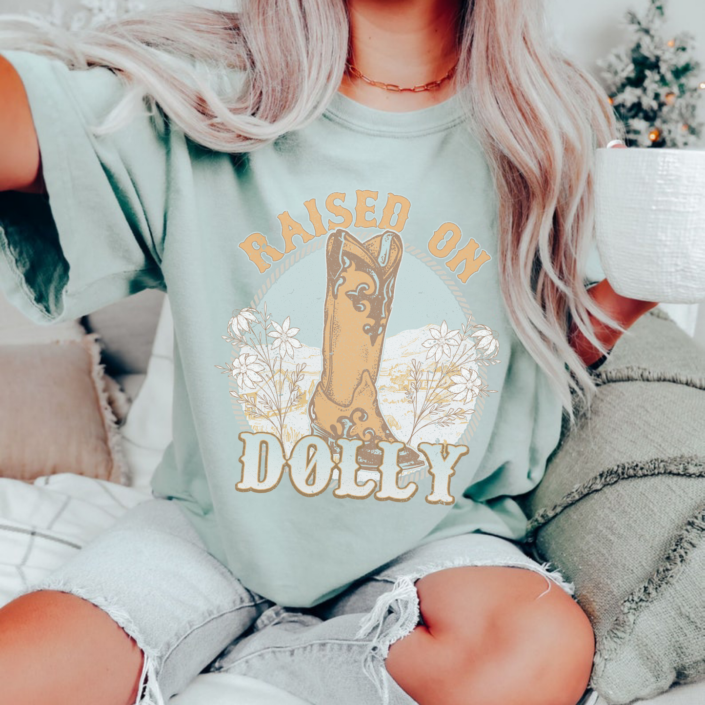 Comfort Colors Raised On Dolly Shirt