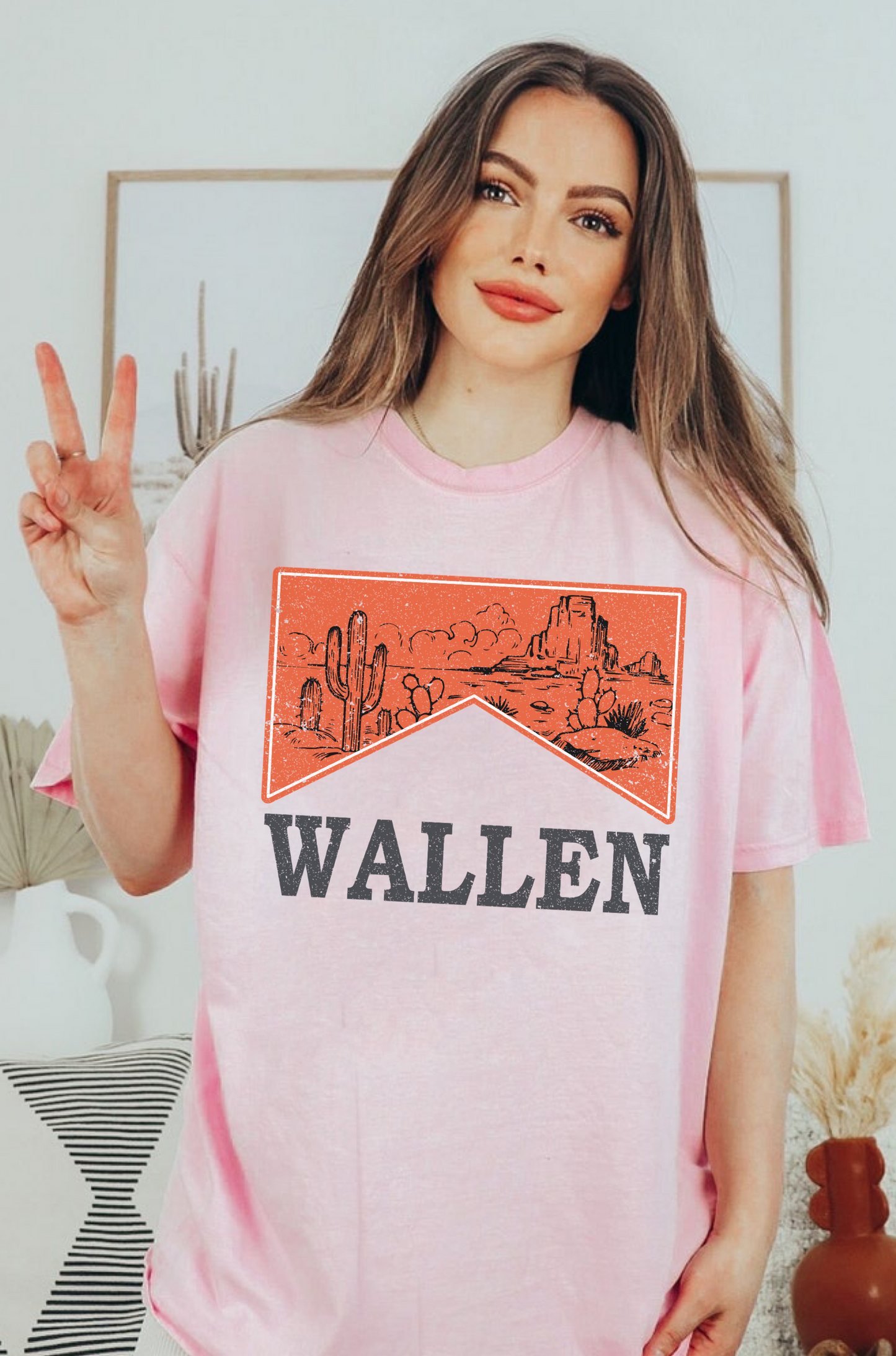 Comfort Colors Western Wallen Shirt