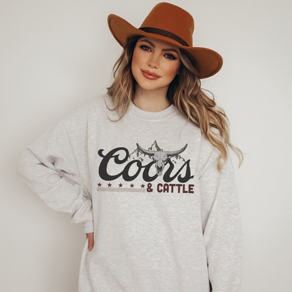 Coors And Cattle Sweatshirt