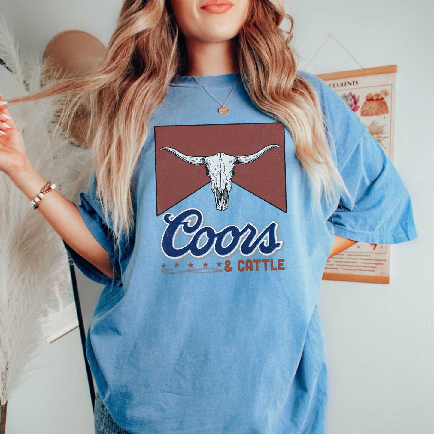 Coors And Cattle Western Shirt