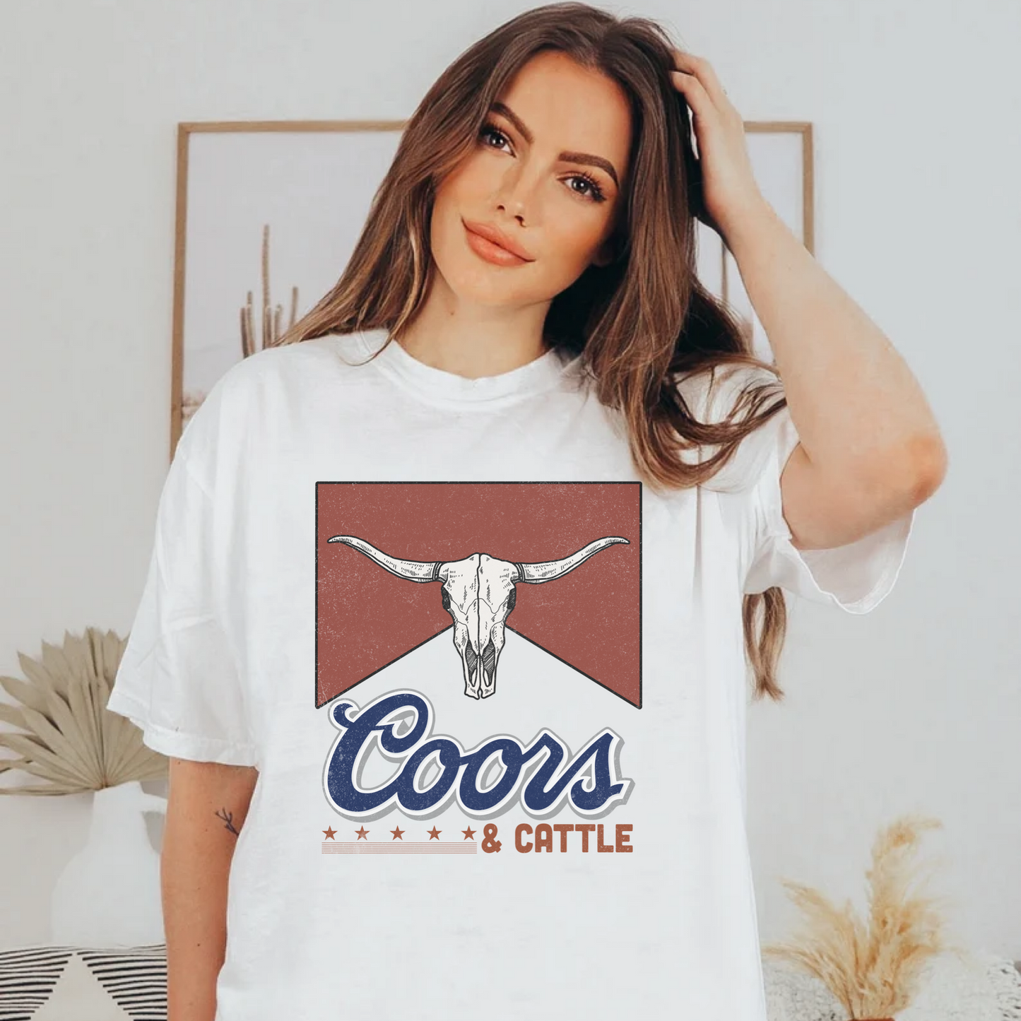 Coors And Cattle Western Shirt