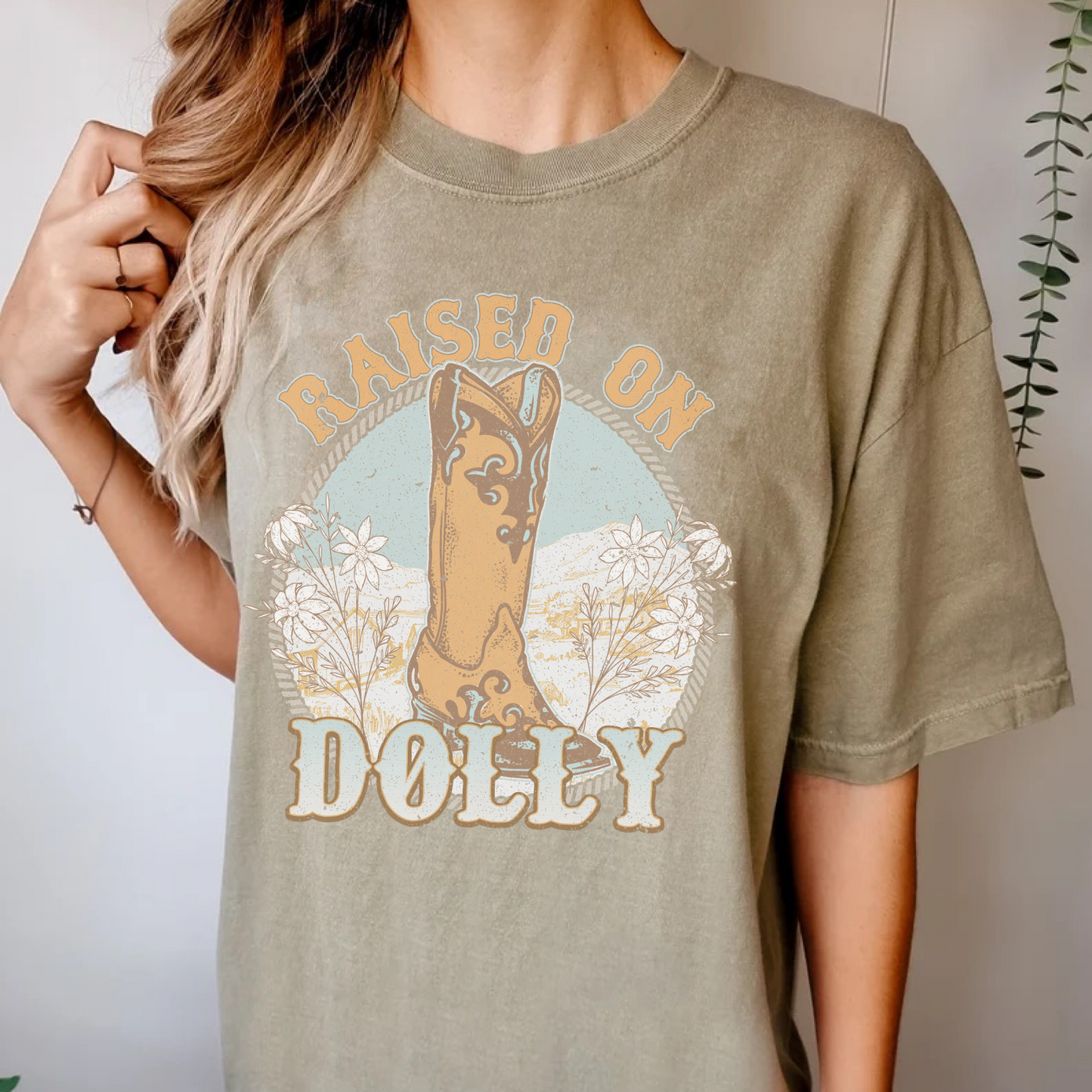 Comfort Colors Raised On Dolly Shirt