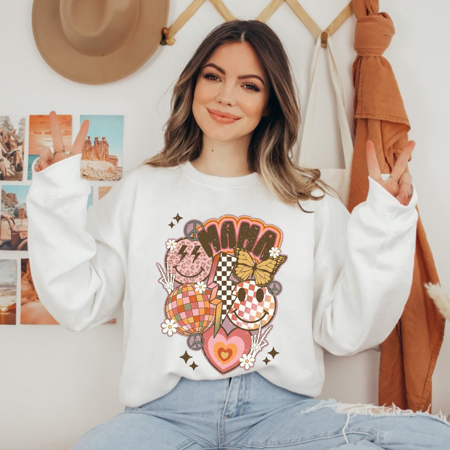 Retro Mama Sweatshirt