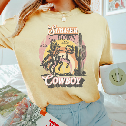 Comfort Colors Simmer Down Cowboy
