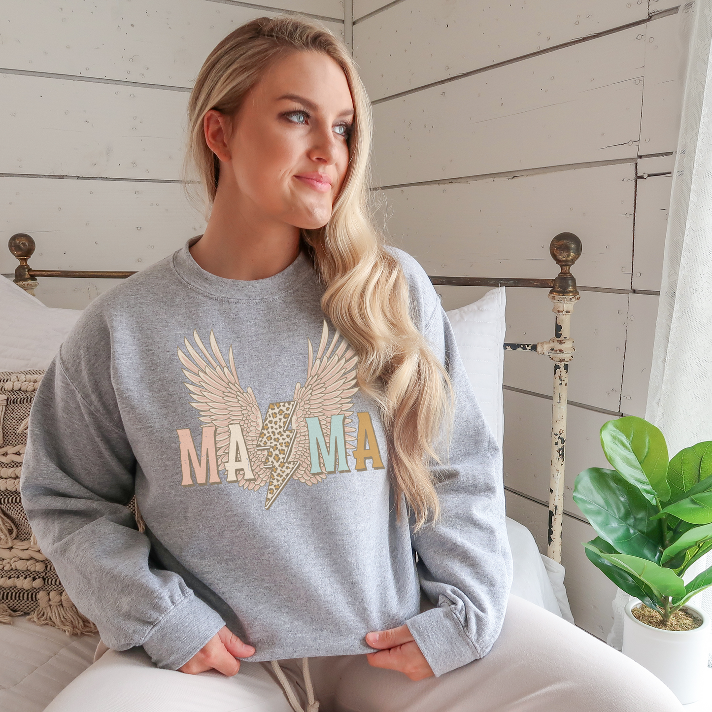 Pink Mama Lightning Sweatshirt